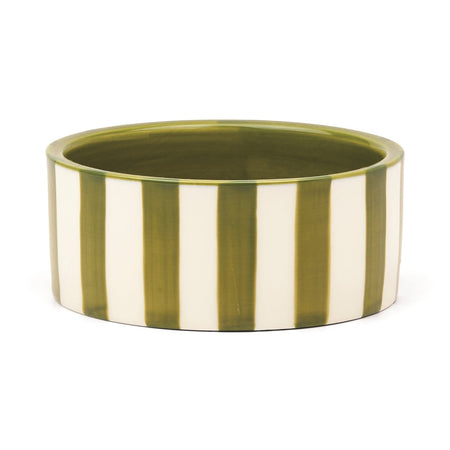 Sottobicchiere per vino Izzy - Righe verdi