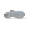 Ballerine bambina VUL-LADI bianco velcro fiore pizzo cerimonia eleganti