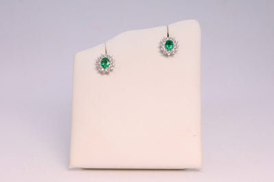 Orecchini donna smeraldi RECARLO E77CC01/SM