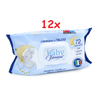 BABY VENERE Salviettine Detergenti delicate ed emollienti - formulazione arricchita con glicerina - profumo TALCO - per pelli sensibili - 12 pacchi da 72 salviettine - 864 salviettine DERMACOTONE