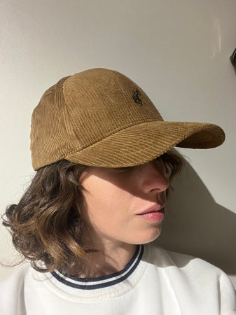 Cappello Armas velluto a coste logo