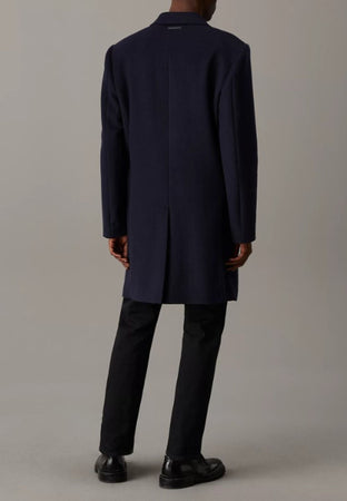 calvin klein CAPPOTTO FINE WOOL BLEND COAT da uomo