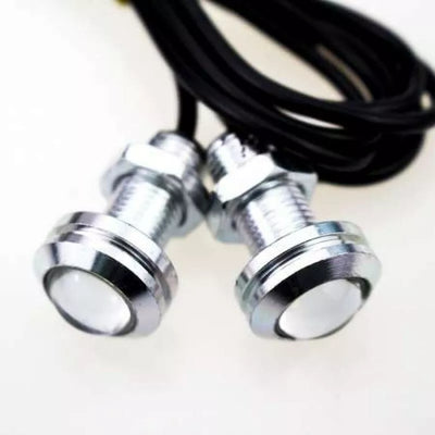 Luci Diurne DRL LED Ultra Slim Per Diurne Posizione Blu 3W Punto Luce Eagle Eyes 12V