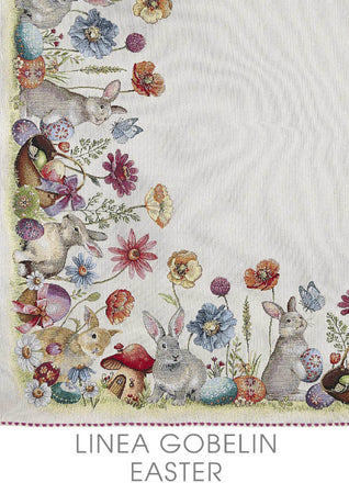 Centrotavola EASTER in gobelin 100×100 – maè , via roma 60