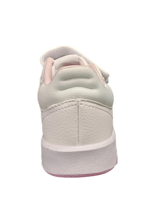 Scarpe sneakers Bambini e ragazzi adidas tensaur  bianco-fuxja velcro