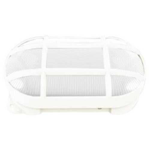 PLAFONIERA LED STONE 3.0 ELITTICA 8W 520LM BIANCA C/GRIGLIA 4000K