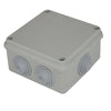 CASSETTA DI DERIVAZIONE  C/PASSACAVO RETTANGOLARE C/COPERCHIO VITE IP44 80X80X40