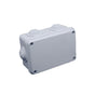 CASSETTA DI DERIVAZIONE  C/PASSACAVO  RETT. CON COPERCHIO A VITE IP44 120X80X50