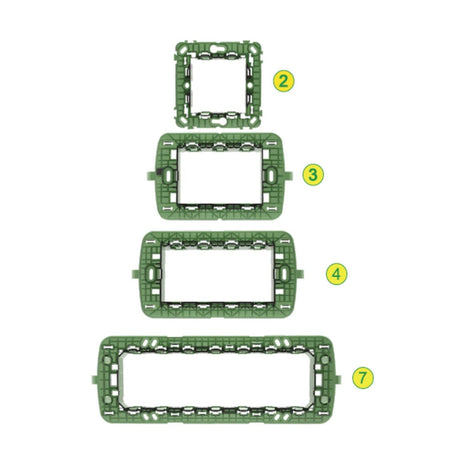 Supporto 7 Posti- Comp. Plana