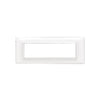 Placca in PVC 7 Posti- Comp. Plana