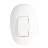Interruttore Unipolare 10A Bianco - Serie Round
