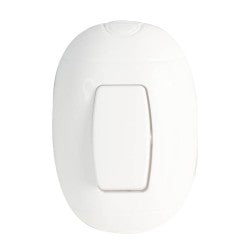 Interruttore Unipolare 10A Bianco - Serie Round