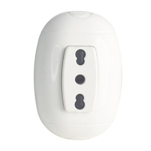 PRESA BIPASSO 2P+T 10/16A
COL.BIANCO - SERIE ROUND