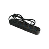 MULTIPRESA 4 USCITE UNIVERS. SP.16A  CAVO MT.1.5  NERO (RIF.30097N)