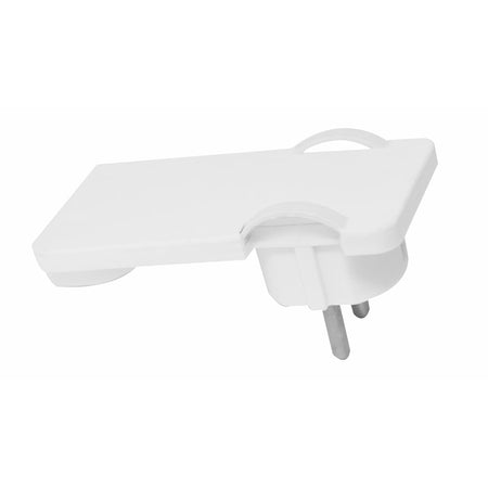 SPINA PIATTA SCHUKO 16A 2P+T TUV BIANCA