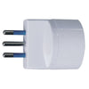ADATTATORE SPINA 10A 2P+T PRESA STANDARD TEDESCO IMQ BIANCO SFUSO