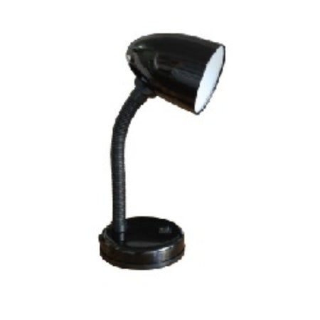 LAMPADA DA TAVOLO ATTACCO LAMPADINA E27 MAX 40 W NERA