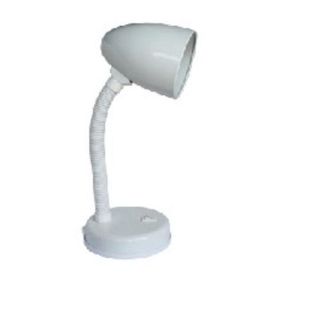 LAMPADA DA TAVOLO ATTACCO LAMPADINA E27 MAX 40 W BIANCA