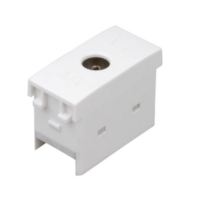 PRESA TV DIAMETRO 9.5 MM BIANCA