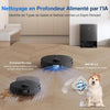 Robot aspirapolvere ECOVACS T30S Pro Omni con dock - 11000Pa - Spazzola ZeroTangle - Pulizia con acqua calda