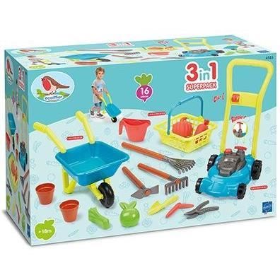 SUPER 3 in 1 pacchetto da giardino ecoffier