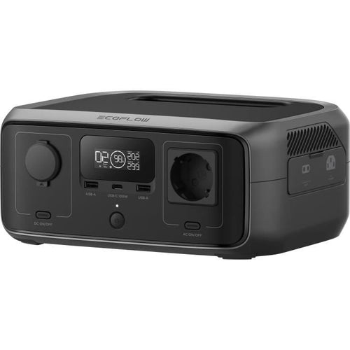 Batteria di avviamento - EcoFlow - RIVER 3 - Capacità professionale, compatta e potente, versione UPS 20ms