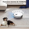 Robot Aspirapolvere con Stazione di Svuotamento Automatico - ECOVACS N30 Pro OMNI - Potenza 10000Pa - Pulizia ad Acqua Calda