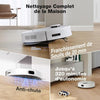 Robot Aspirapolvere con Stazione di Svuotamento Automatico - ECOVACS N30 Pro OMNI - Potenza 10000Pa - Pulizia ad Acqua Calda