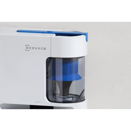 ECOVACS DEEBOT N20 COMBO - Robot Aspirapolvere + Scopa con Stazione - Doppio Svuotamento Automatico - Potenza 10 kPa