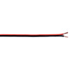 Piattina 2x0,75mm2 ROSSO/NERA  - Bobina da 100MT - PREZZO AL METRO