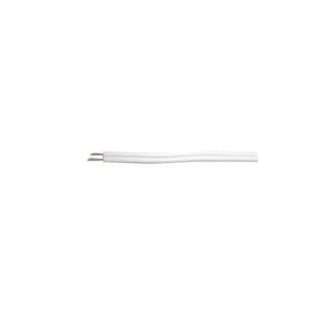 Cavo Piattina 2x0.50mm2 BIANCA/BIANCA - Bobina da 100MT - PREZZO AL METRO