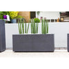 EDA Jardiniere Graphit - 99,5 x 39 x 43 cm - 97,6 L - Grigio antracite