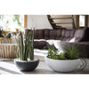 EDA PLASTIQUE - Vaso tondo 50 cm Graphit'Up - 67 L - Grigio antracite