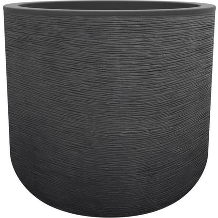 EDA PLASTIQUE - Vaso tondo 50 cm Graphit'Up - 67 L - Grigio antracite