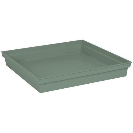 EDA PLASTIQUE - Piattino quadrato Tuscany - 40 cm - Verde alloro