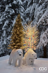 Albero luminoso Faggio con rami a microled luce calda da interno ed esterno