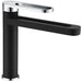 Miscelatore lavabo - EDOUARD ROUSSEAU - ONEGAI - Nero / Cromo