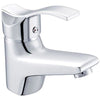Miscelatore lavabo - EDOUARD ROUSSEAU - Nelson - Aeratore riduttore di portata - Design semplice - Cartuccia in ceramica 40 mm - Cromo