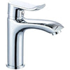Miscelatore lavabo - EDOUARD ROUSSEAU - Rangoon - Aeratore riduttore di portata - Cartuccia ceramica 35 mm - Cromo