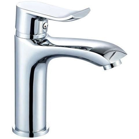 Miscelatore lavabo - EDOUARD ROUSSEAU - Rangoon - Aeratore riduttore di portata - Cartuccia ceramica 35 mm - Cromo