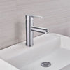 Miscelatore lavabo - EDOUARD ROUSSEAU - Dower - Cartuccia ceramica  35 mm - Eco-stop stop - Aeratore riduttore di portata - Cromo
