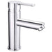 Miscelatore lavabo - EDOUARD ROUSSEAU - Dower - Cartuccia ceramica  35 mm - Eco-stop stop - Aeratore riduttore di portata - Cromo