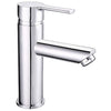 Miscelatore lavabo - EDOUARD ROUSSEAU - Dower - Cartuccia ceramica  35 mm - Eco-stop stop - Aeratore riduttore di portata - Cromo