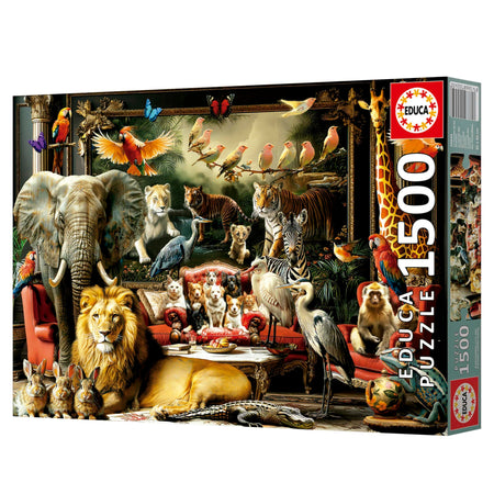 Puzzle - EDUCA - The Animal Manor - 1500 pezzi - 85 x 60 cm - dai 15 anni