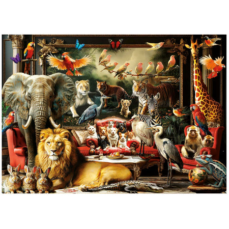 Puzzle - EDUCA - The Animal Manor - 1500 pezzi - 85 x 60 cm - dai 15 anni