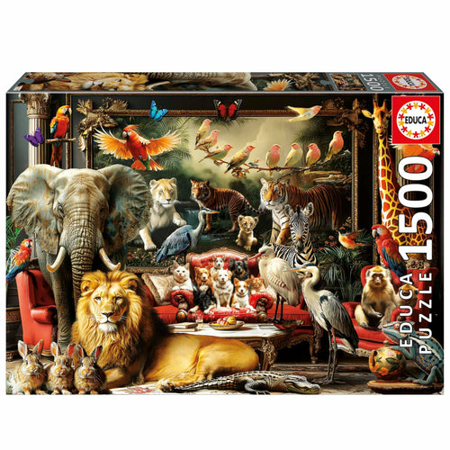 Puzzle - EDUCA - The Animal Manor - 1500 pezzi - 85 x 60 cm - dai 15 anni