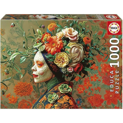Puzzle - EDUCA - Regina Lucertola - 1000 pezzi - 48x68 cm - Per adulti dai 12 anni in su