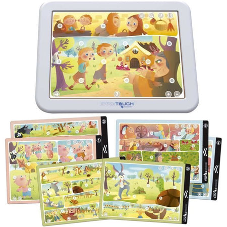 Gioco educativo - EDUCA - Touch Junior - Storyteller 2 - 4 storie - 8 attività educative