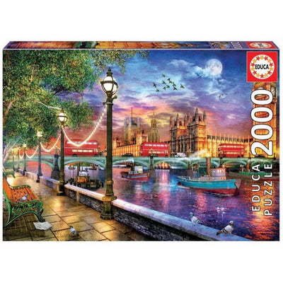 EDUCA - Puzzle - 2000 Londra al tramonto
