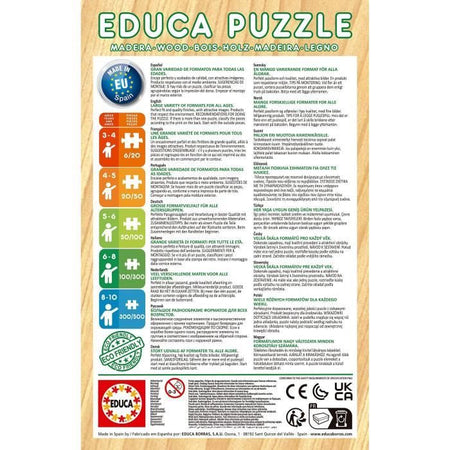 Mickey & Minnie - 2 puzzle in legno